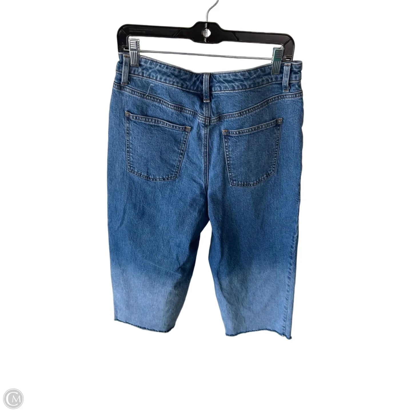 Jeans Cropped By Talbots In Blue Denim, Size: 10p