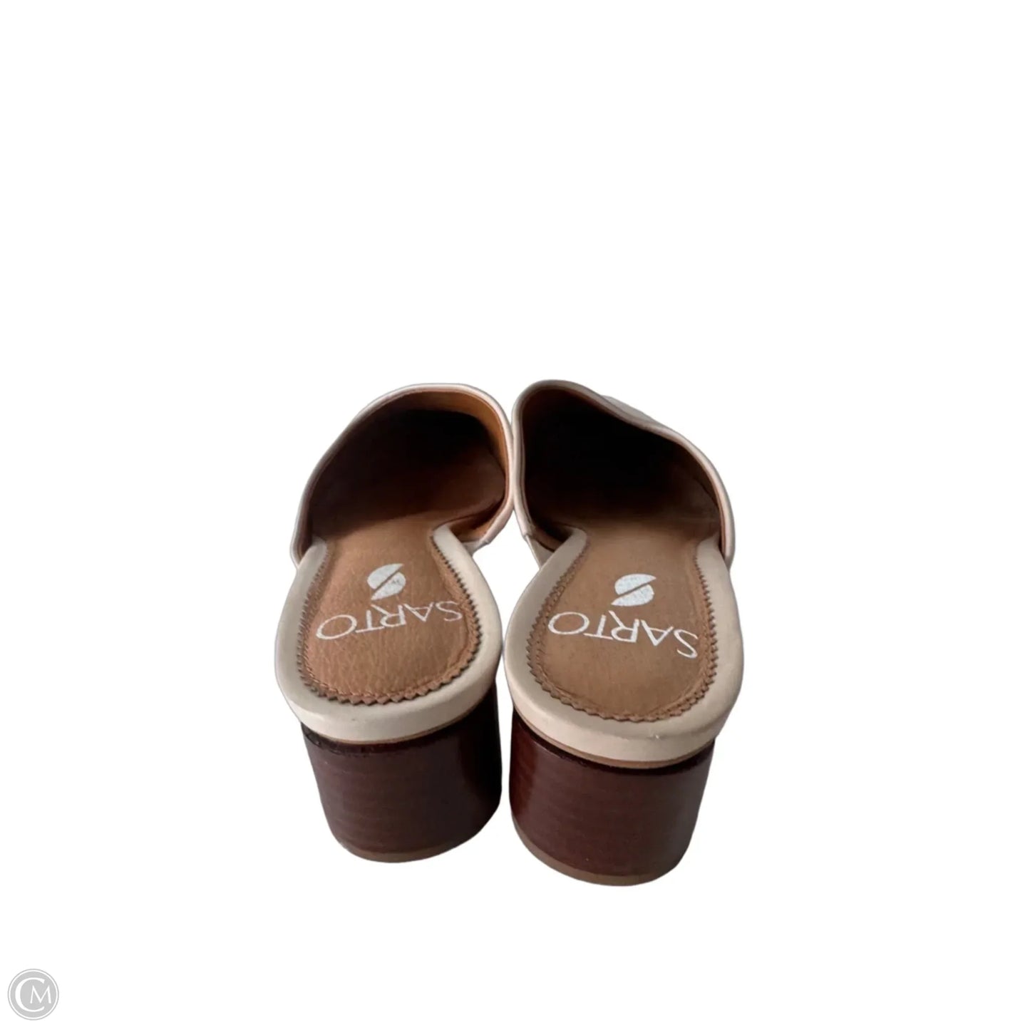 Shoes Heels Kitten By Franco Sarto In Tan, Size: 5