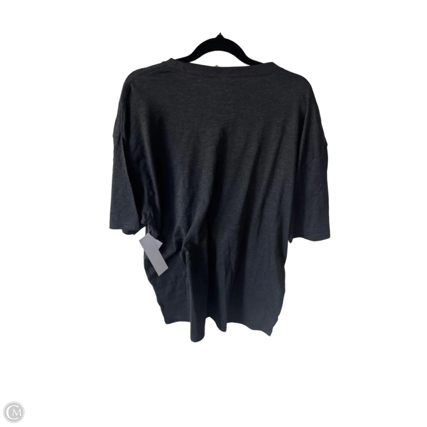 Top Short Sleeve Basic By Next Level In Grey, Size: 2x