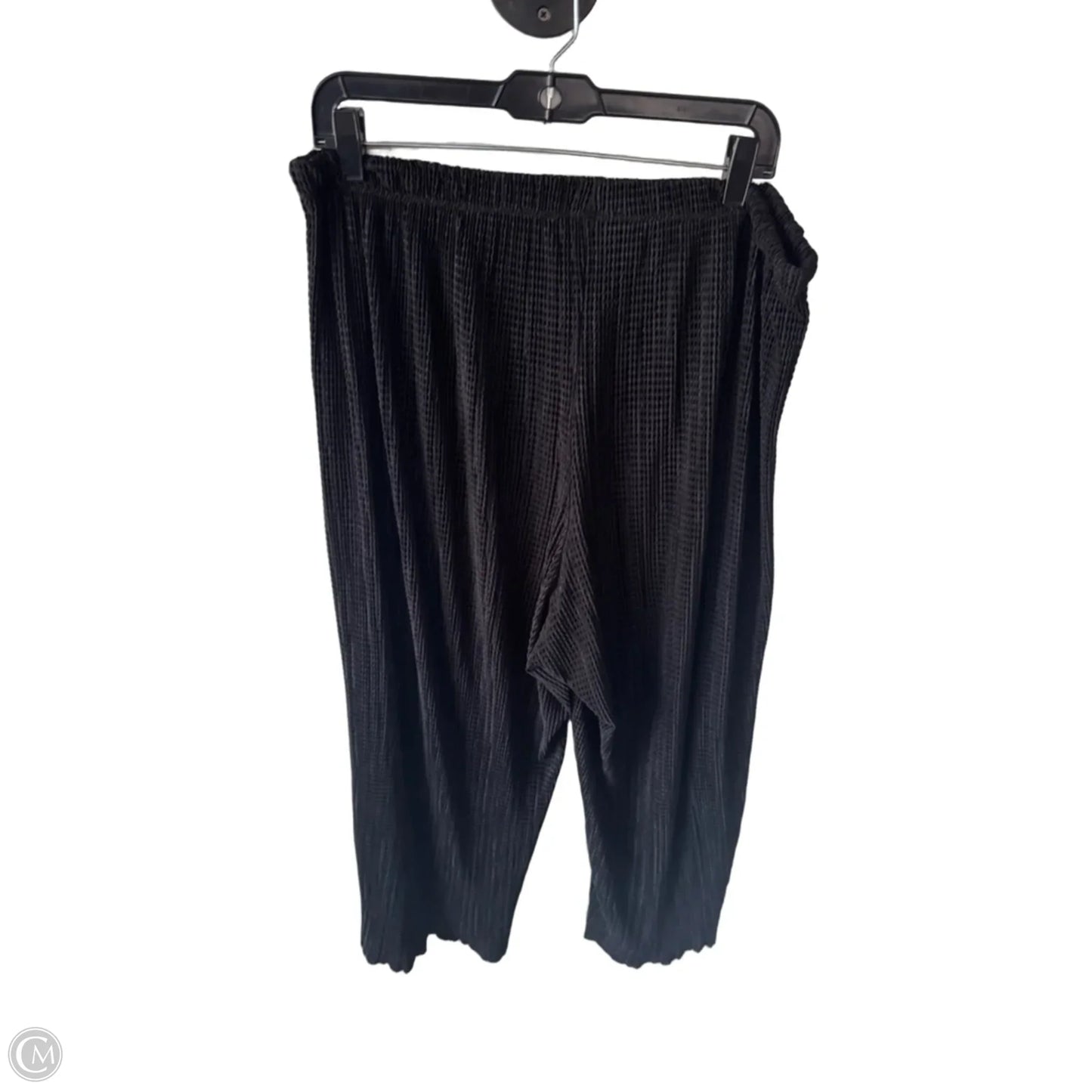 Pants Wide Leg By Melissa Paige In Black, Size: Xlp