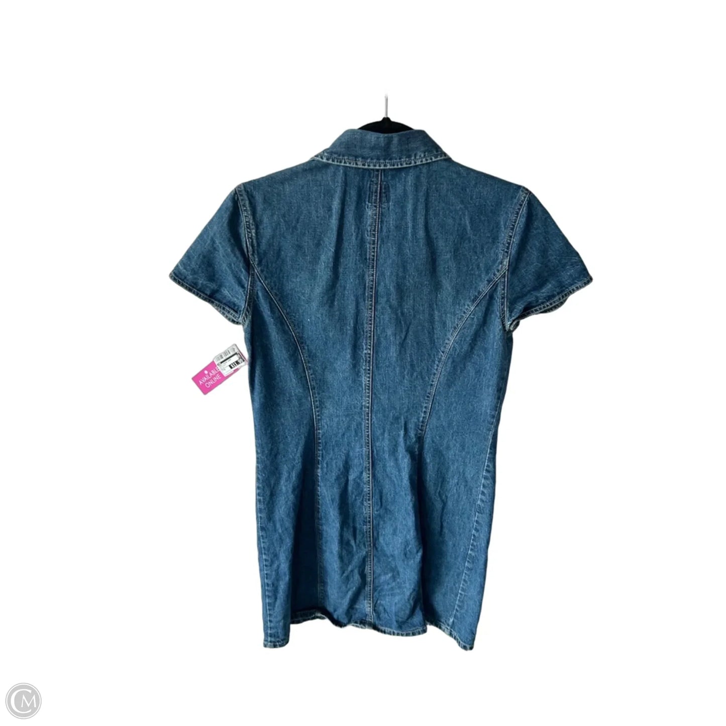 Dress Casual Short By Gap In Blue Denim, Size: M