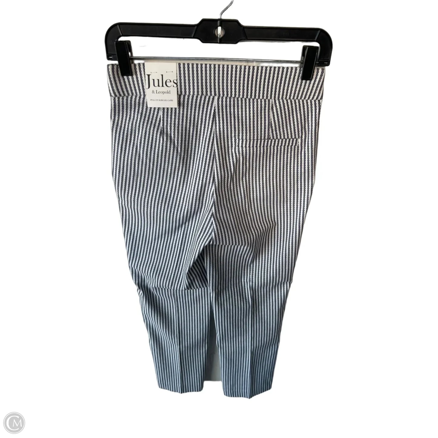 Pants Dress By Jules & Leopold In Blue & White, Size: Xs
