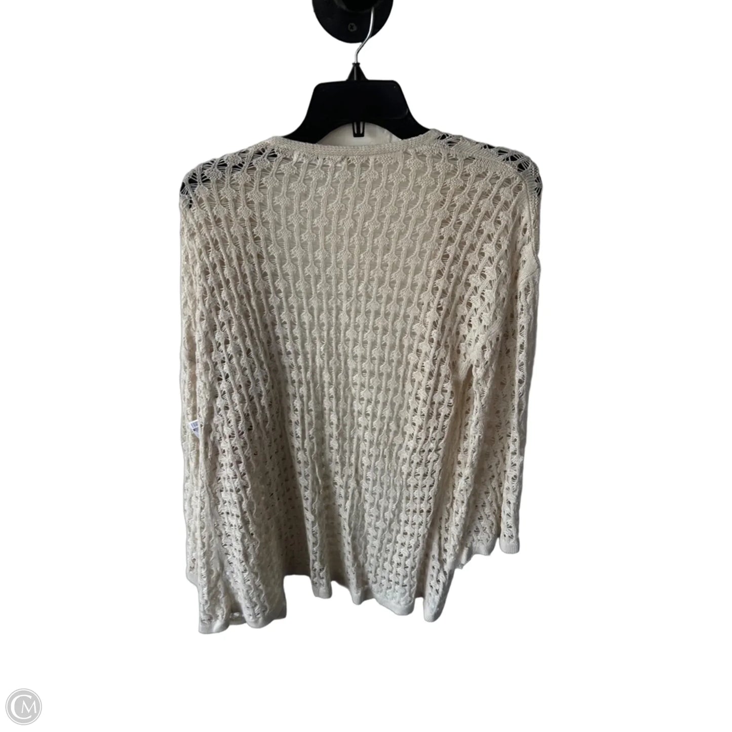 Cardigan By Angashion In Cream, Size: S