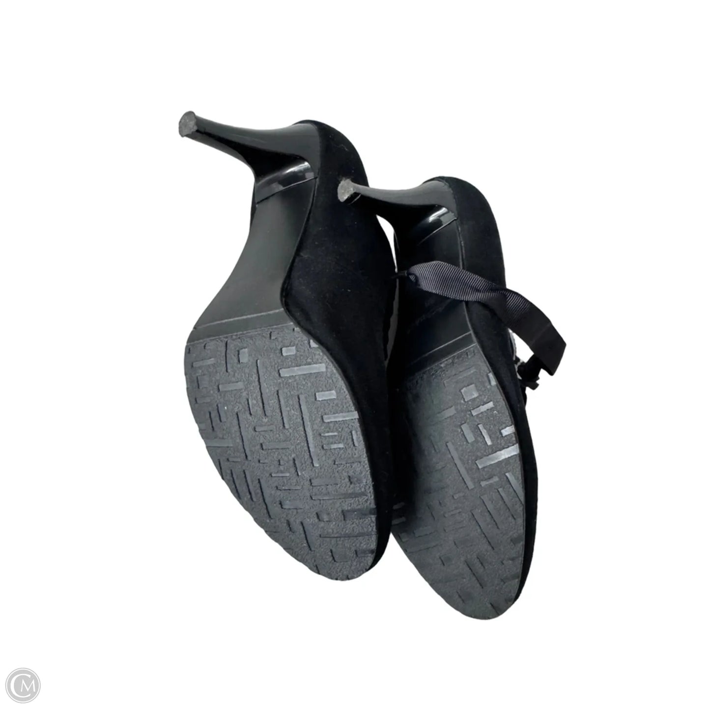 Shoes Heels Block By Clothes Mentor In Black, Size: 5.5