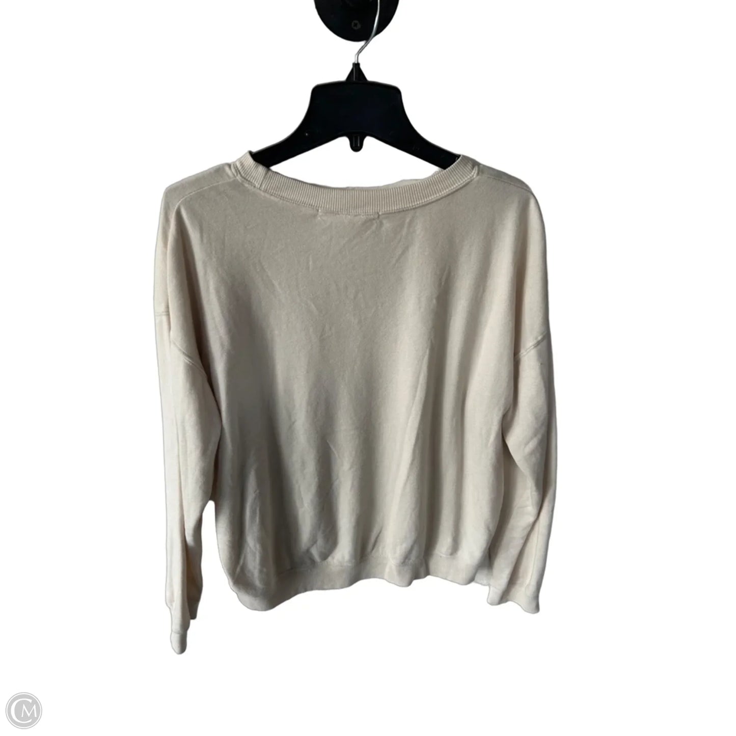 Sweatshirt Crewneck By Altard State In Cream & Orange, Size: Xs