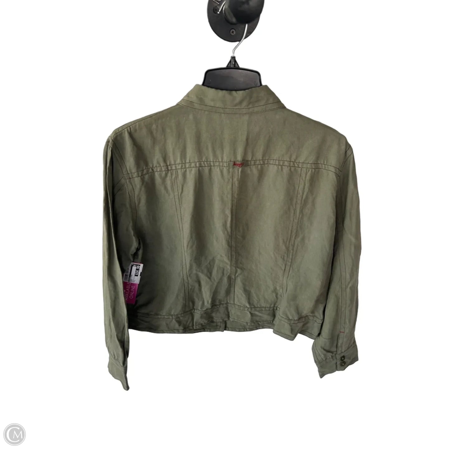Jacket Other By Chicos In Green, Size: L