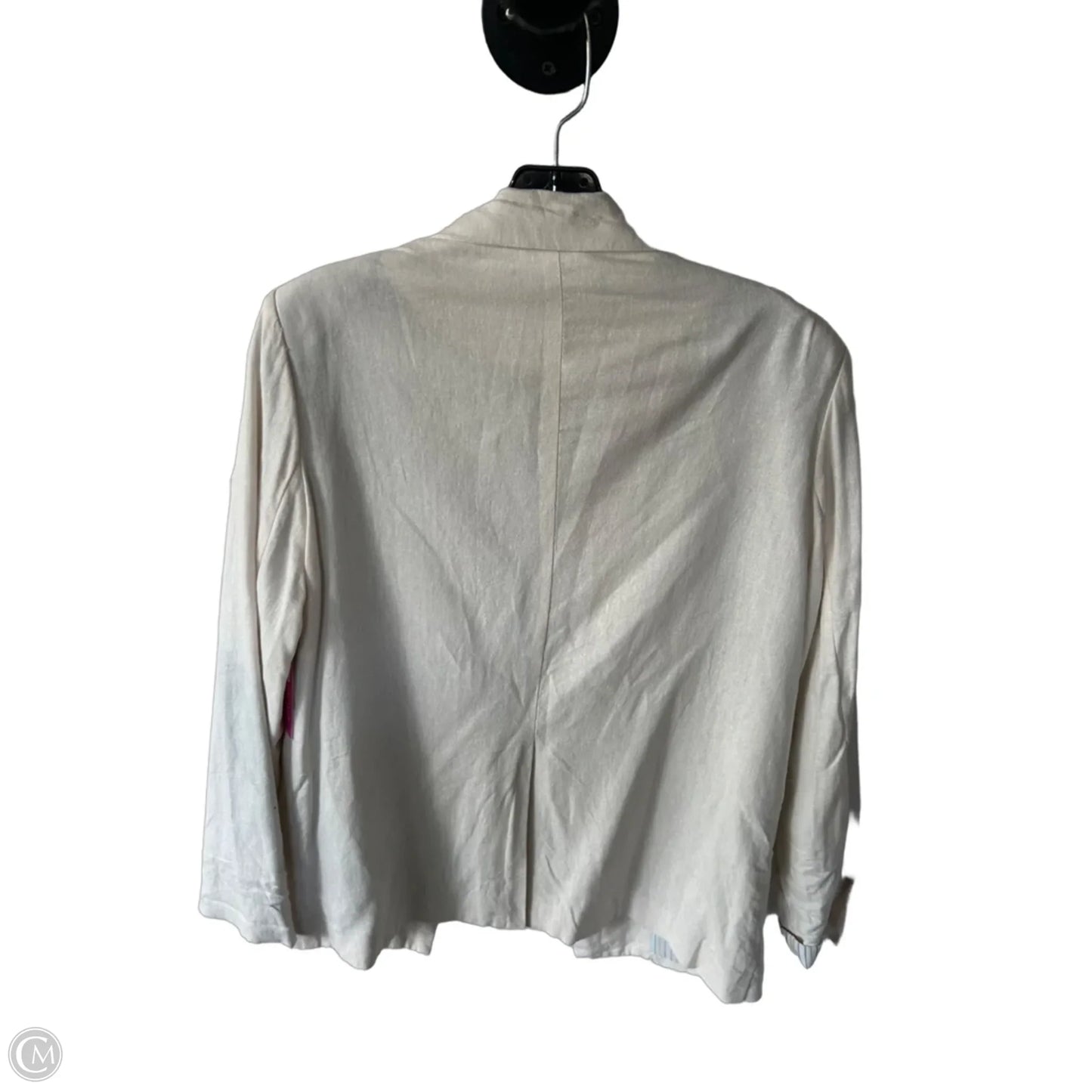 Blazer By Tahari In Cream, Size: M