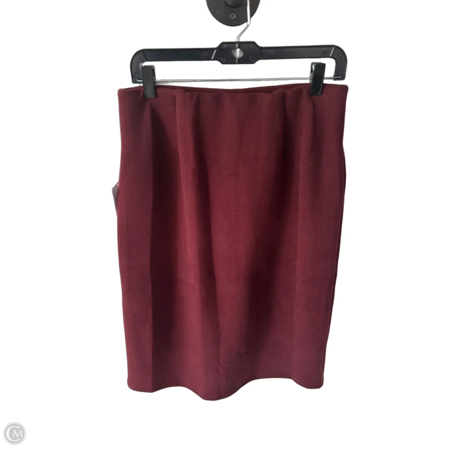 Skirt Midi By Ogl In Red, Size: M