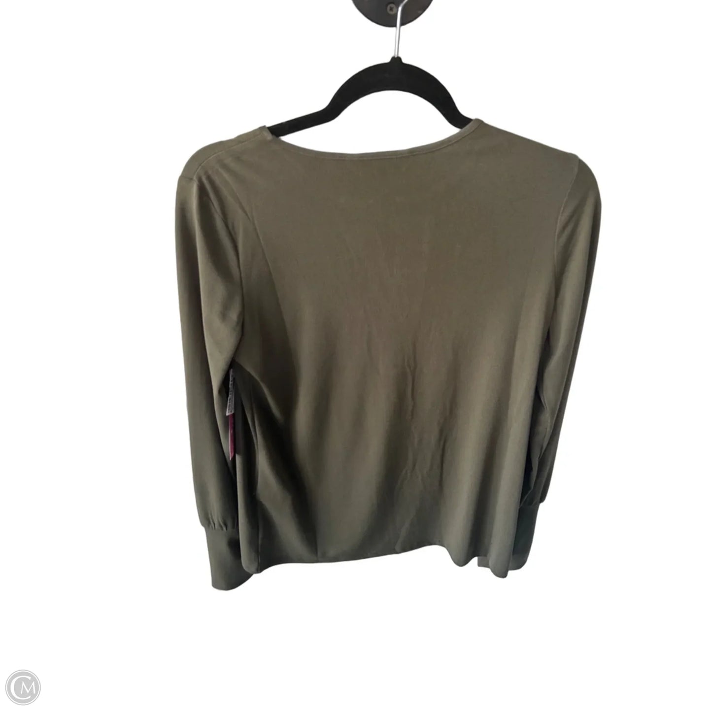 Top Long Sleeve By Banana Republic In Green, Size: Xs