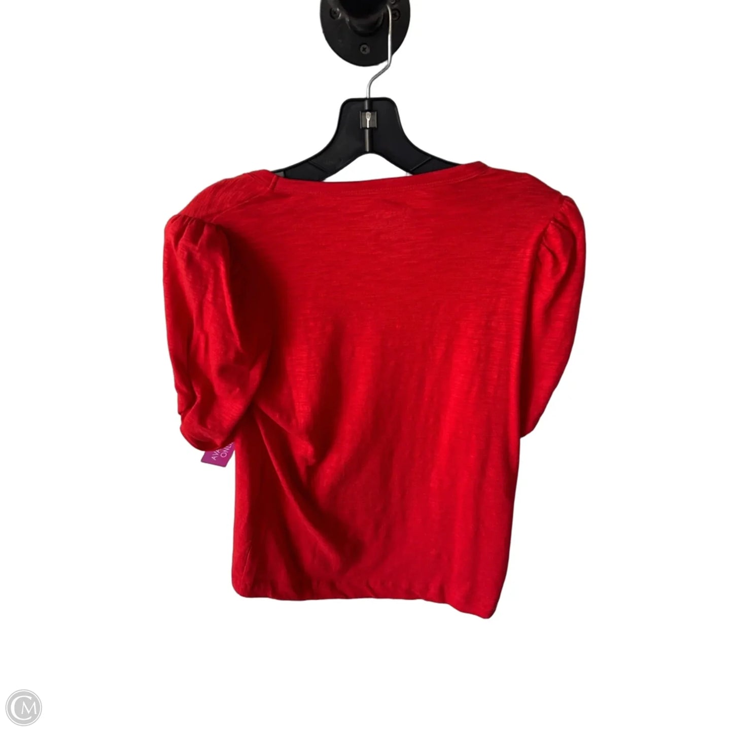 Top Short Sleeve By Chicos In Orange, Size: Xs