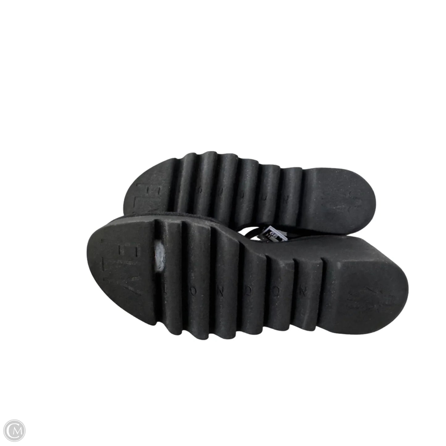 Shoes Heels Wedge By Fly London In Black, Size: 9.5