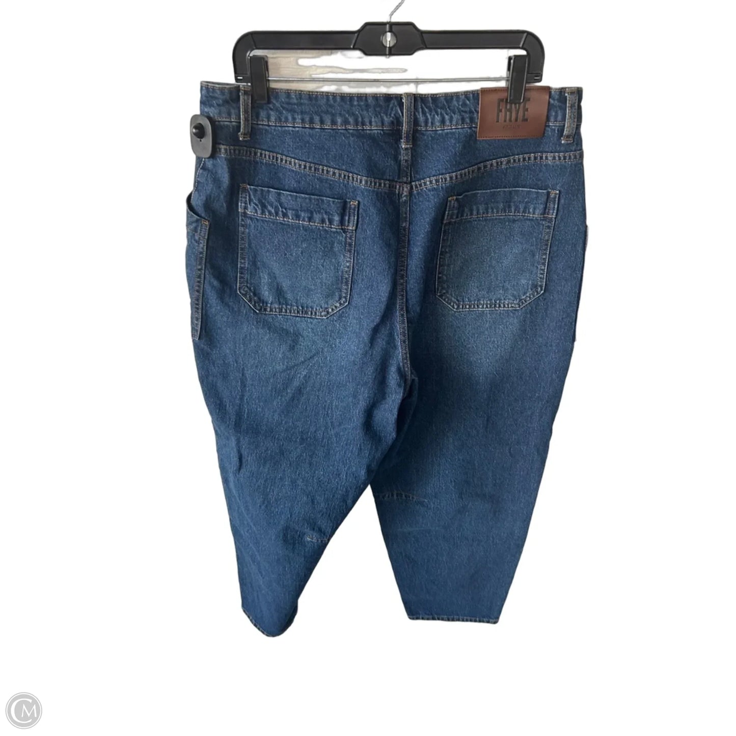 Jeans Designer By Frye In Blue Denim, Size: 12