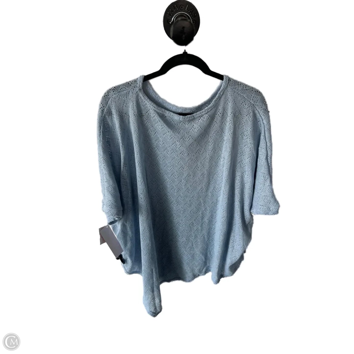 Sweater Short Sleeve By Heimish Usa In Blue, Size: 2x