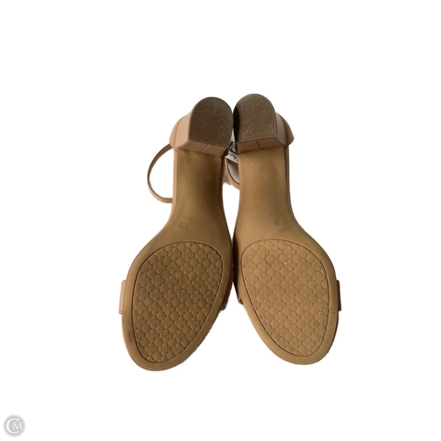 Shoes Heels Block By Kelly And Katie In Tan, Size: 11