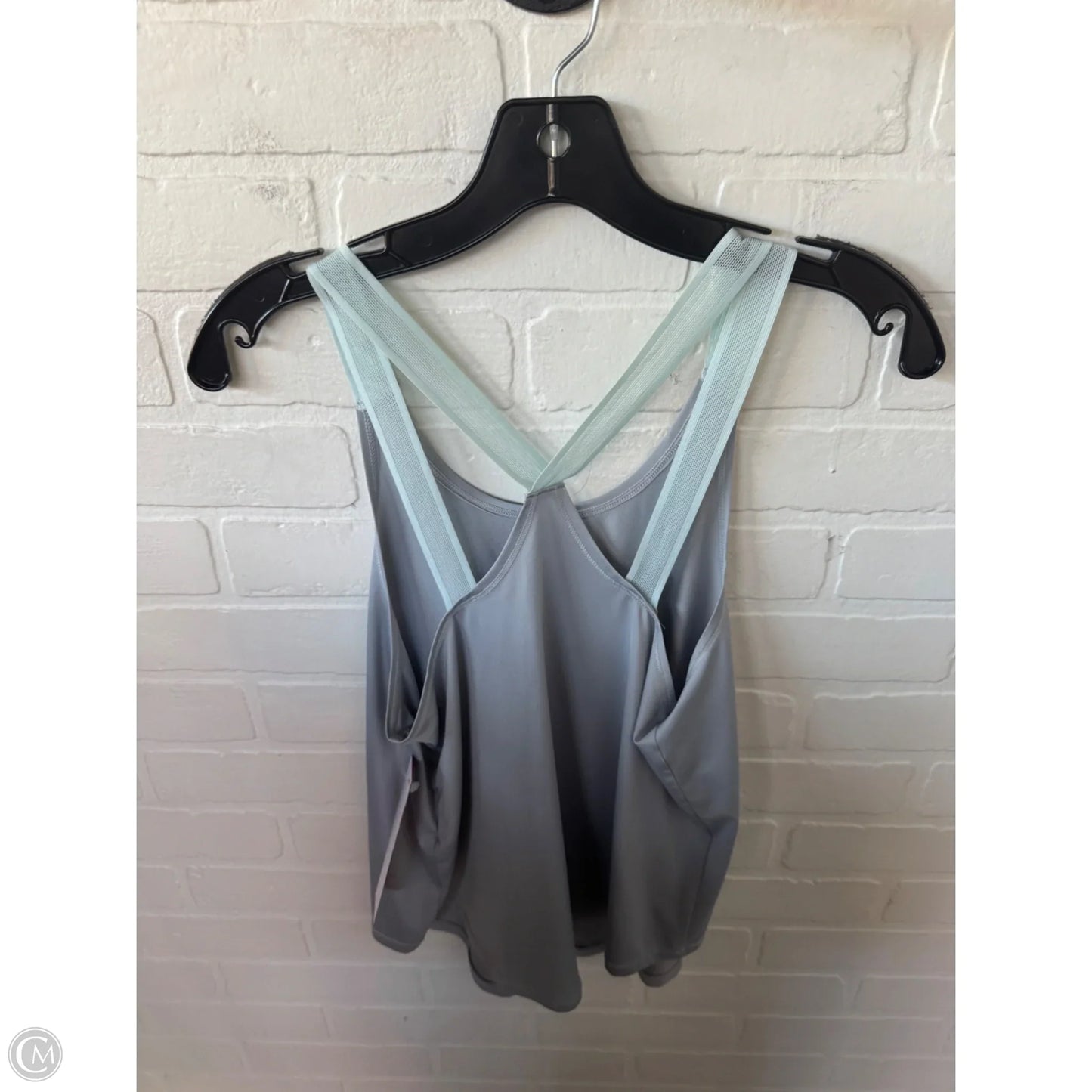 Athletic Tank Top By Under Armour In Grey, Size: S