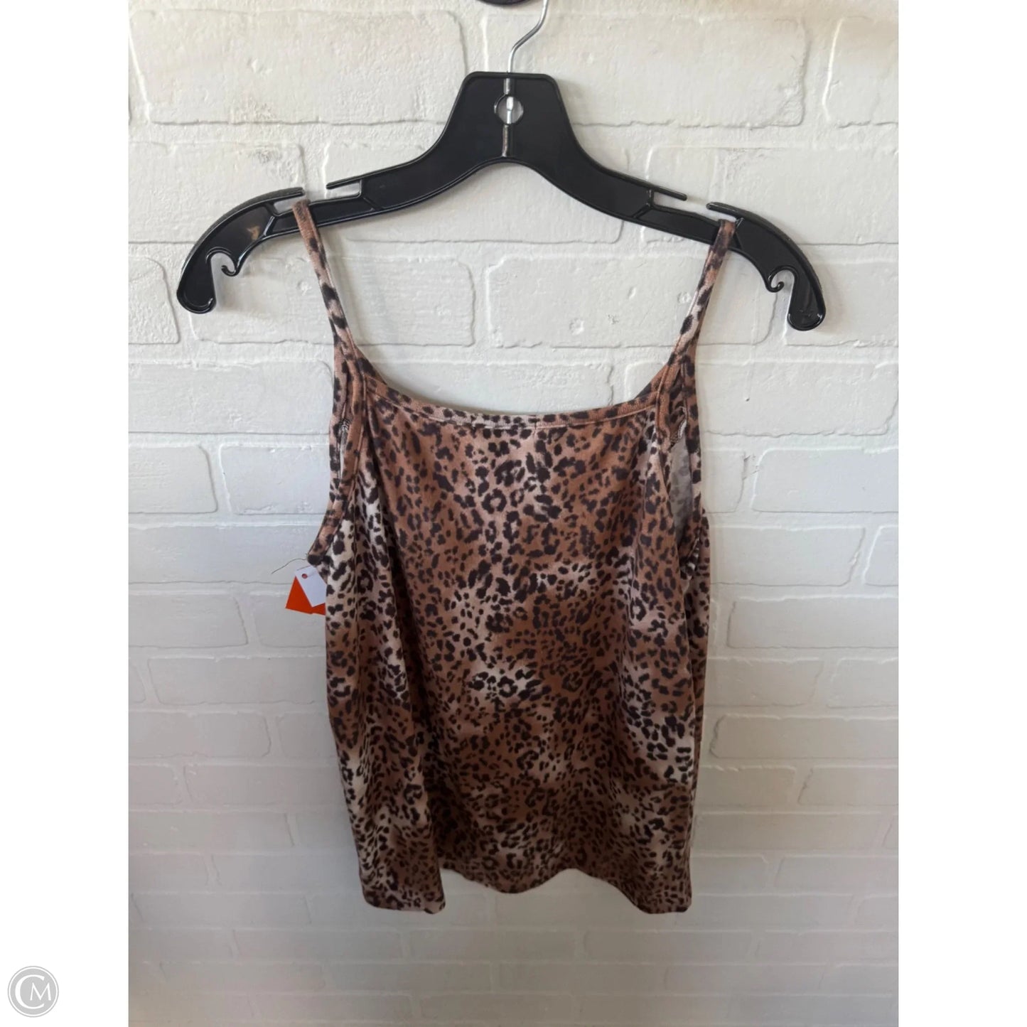 Top Sleeveless By Clothes Mentor In Animal Print, Size: S