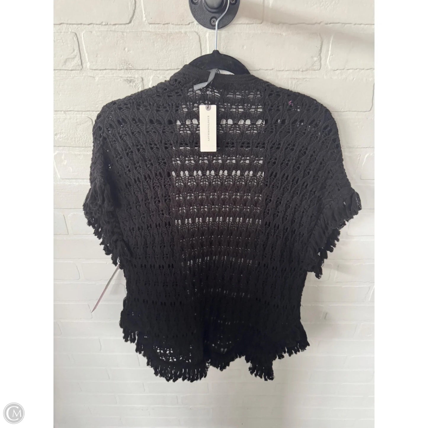 Sweater Cardigan By Anthropologie In Black, Size: Xs