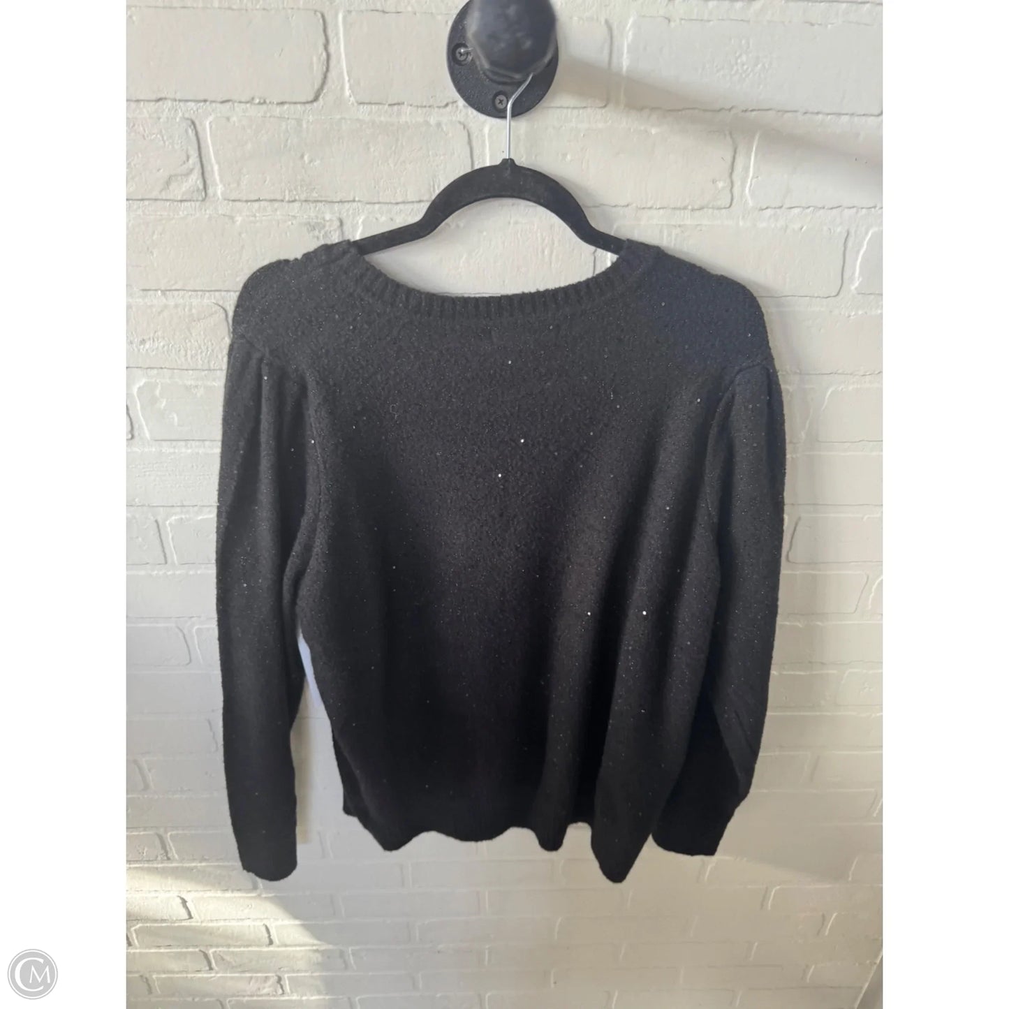 Sweater By Liz Claiborne In Black, Size: Xl