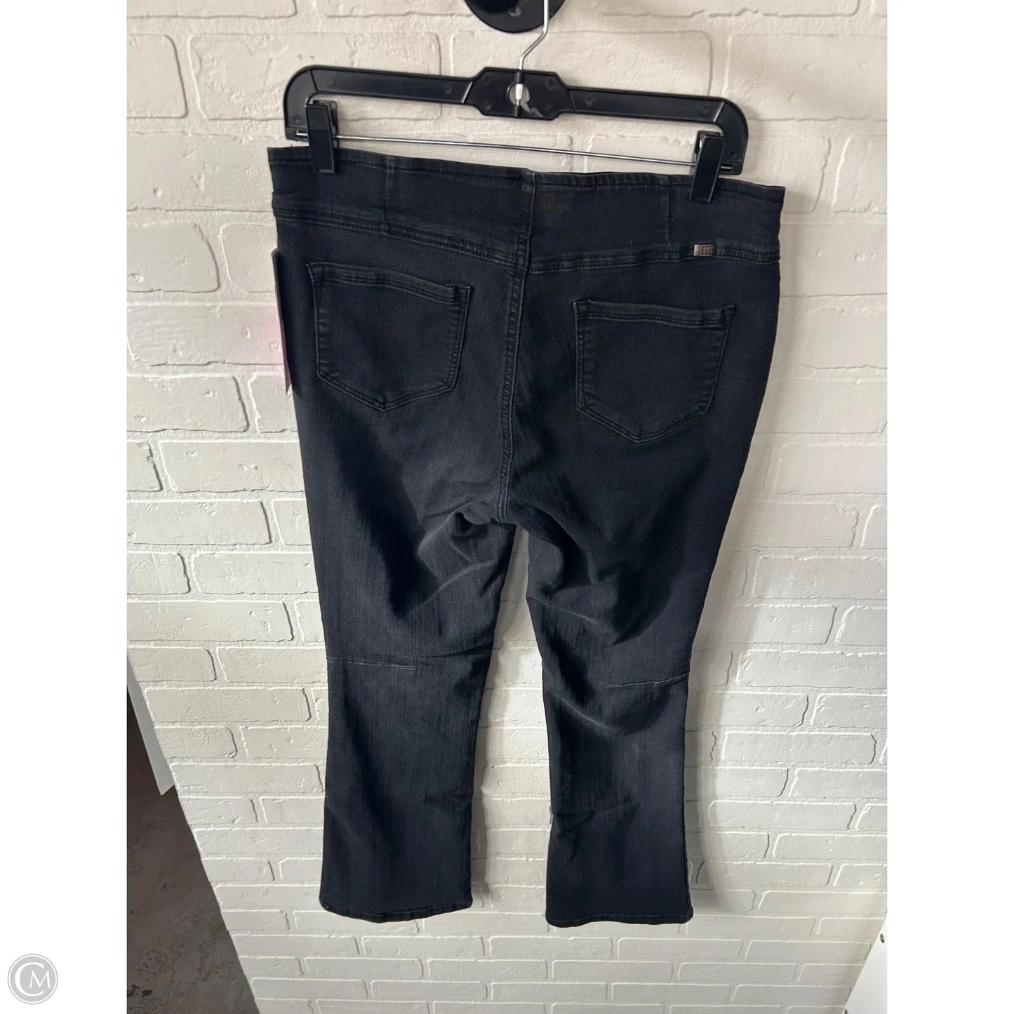 Jeans Boot Cut By 1822 Denim In Black Denim, Size: 10
