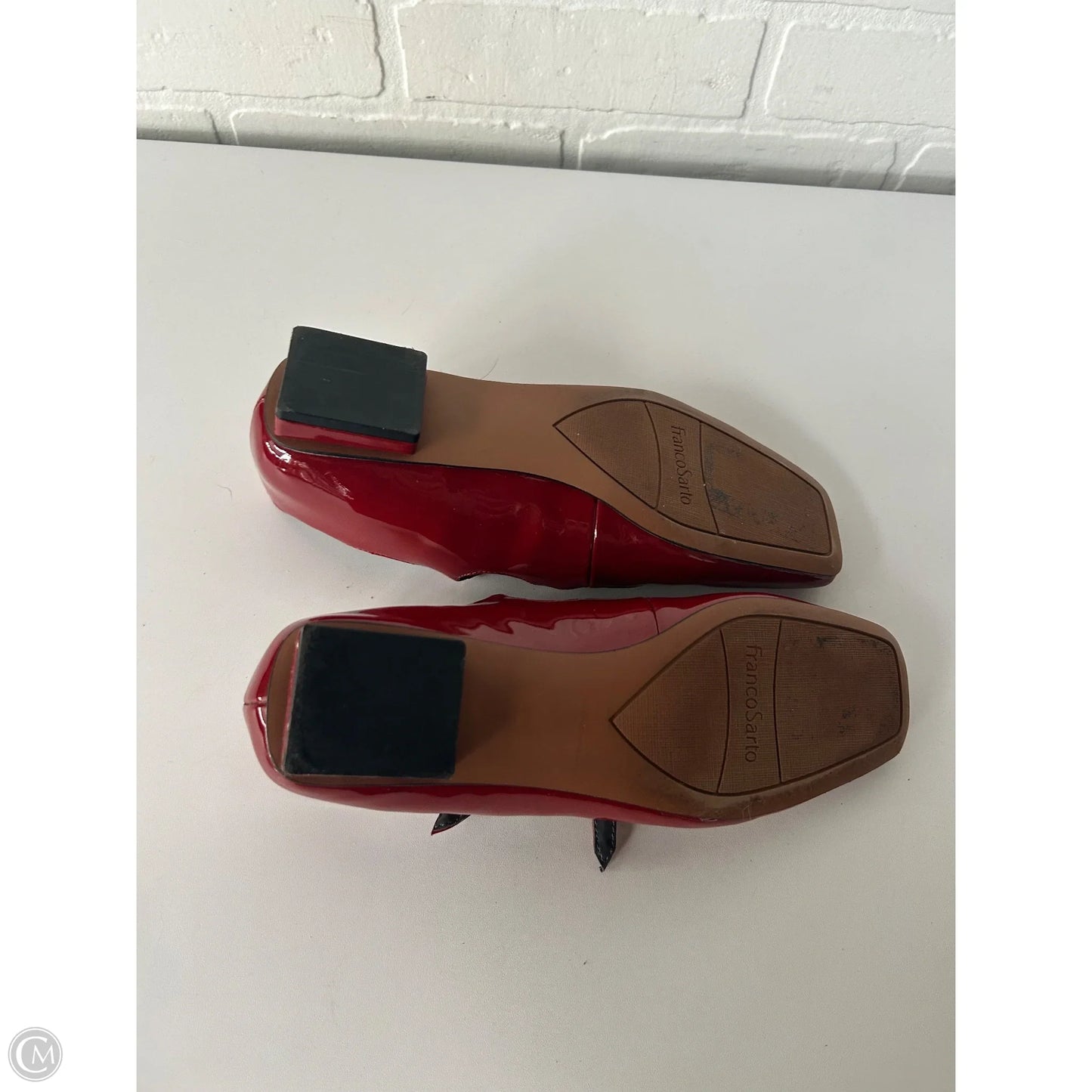 Shoes Flats By Franco Sarto In Red, Size: 7.5