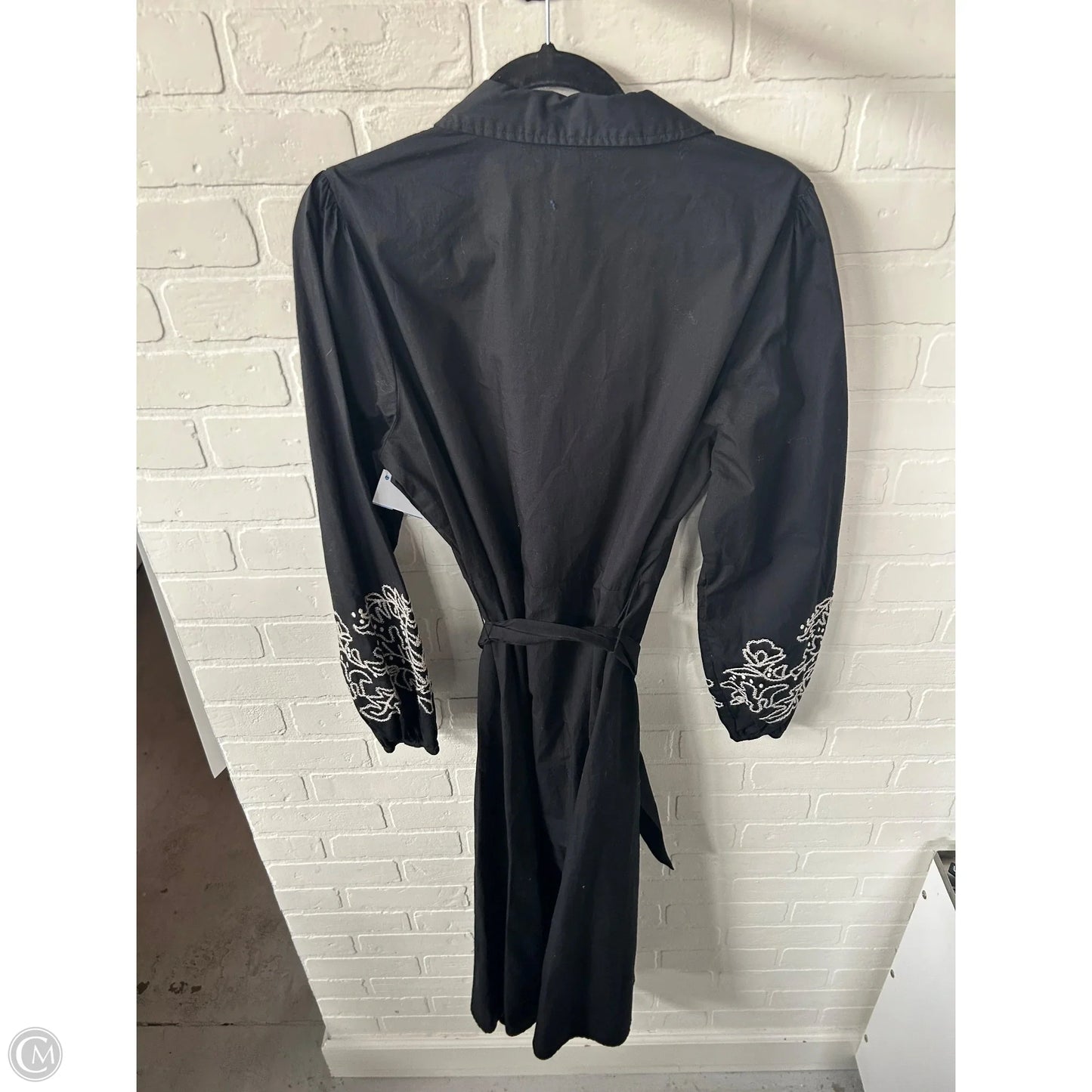 Dress Casual Maxi By Cmc In Black & Cream, Size: Xl