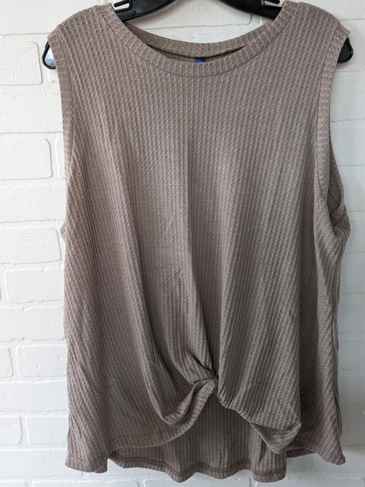 Top Sleeveless Basic By Clothes Mentor  Size: 2x
