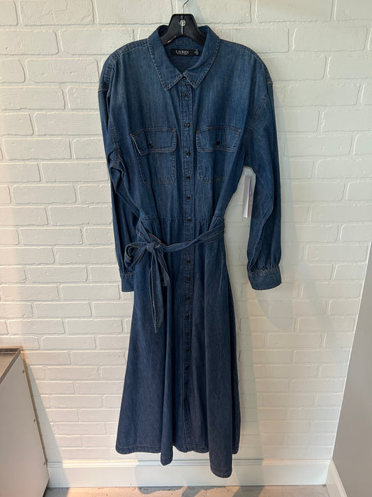 Dress Casual Maxi By Lauren By Ralph Lauren  Size: L