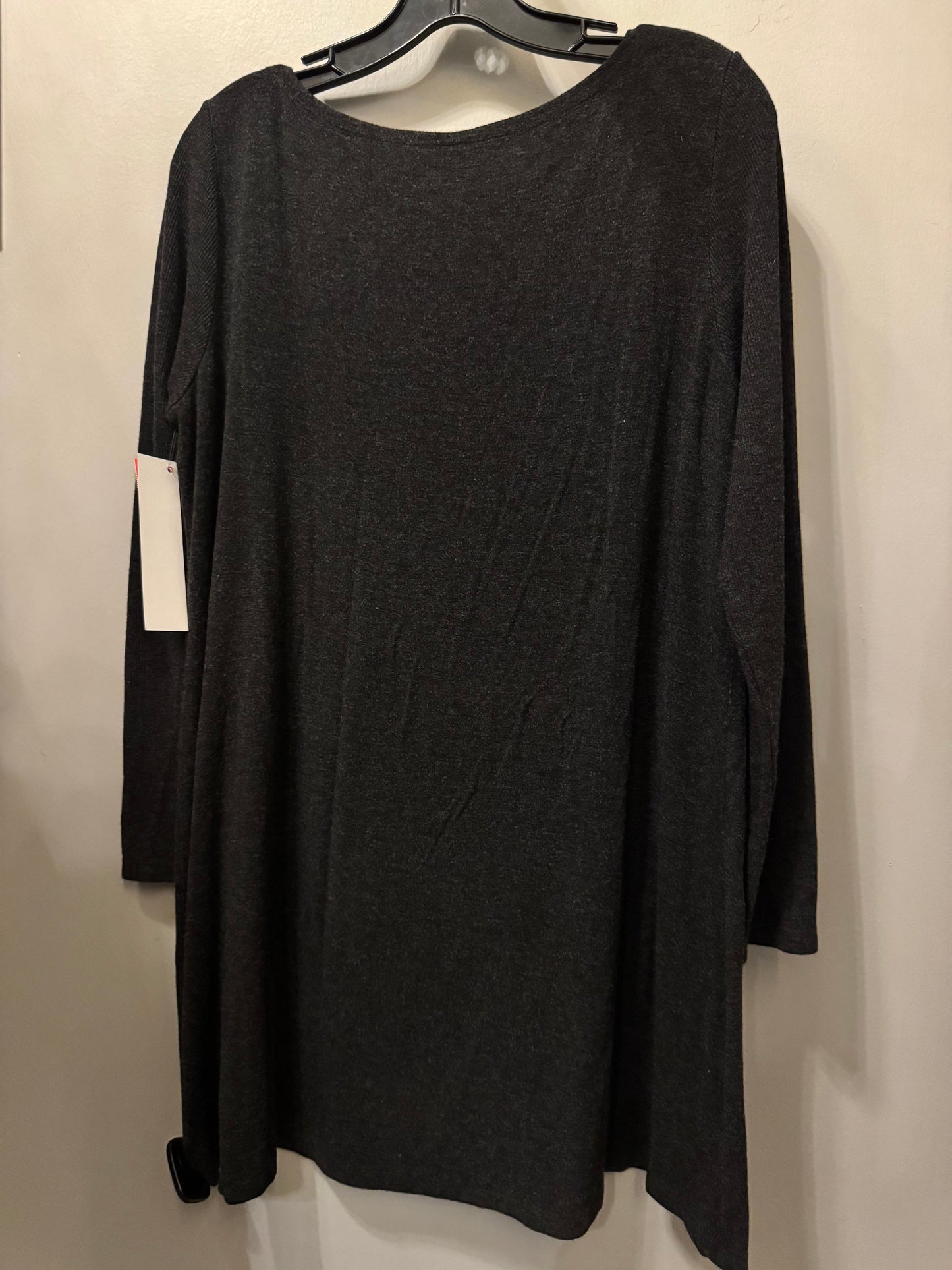 Dress Casual Short By Eileen Fisher In Grey, Size: L