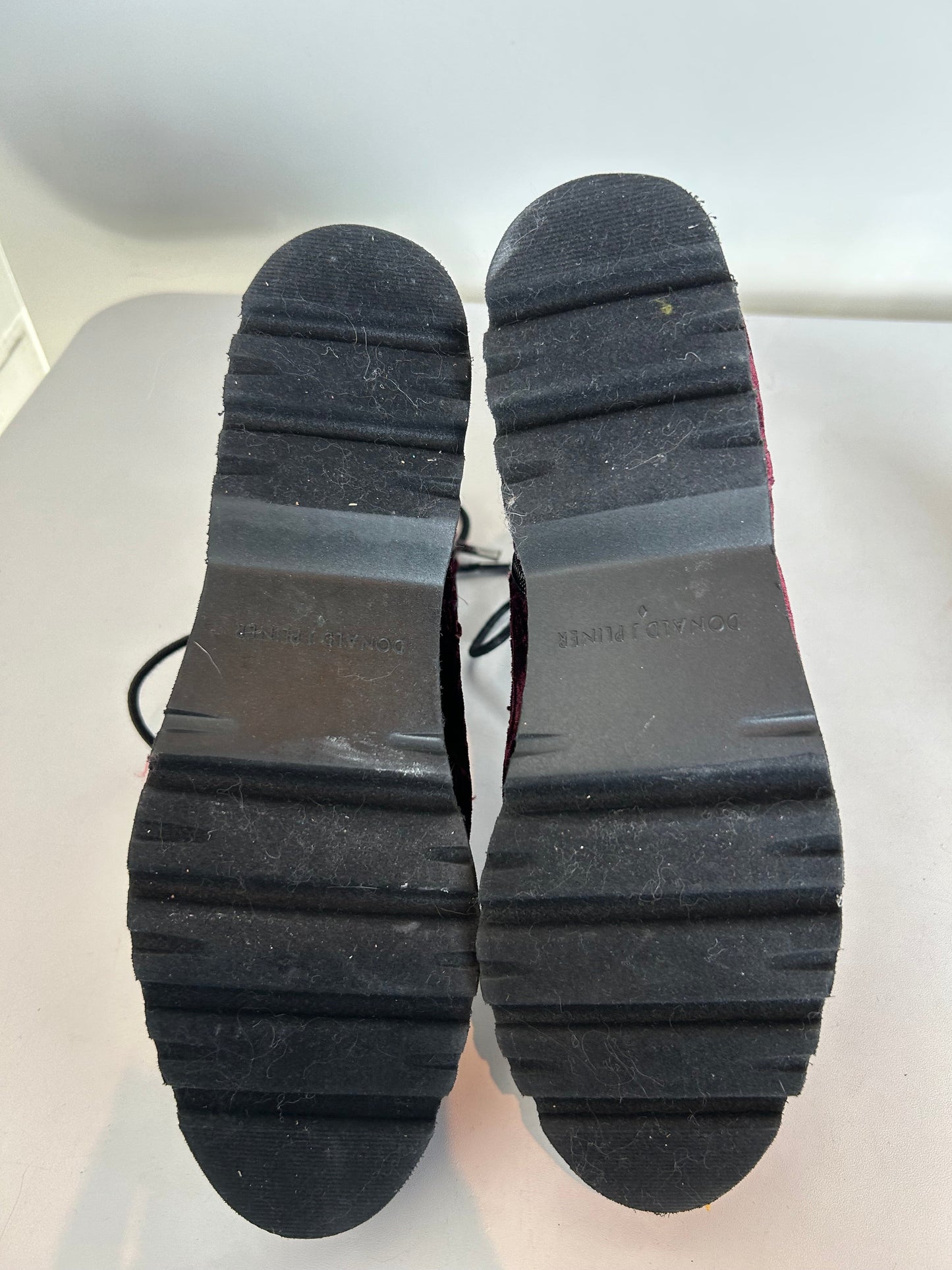 Boots Ankle Flats By Donald Pliner In Purple, Size: 8