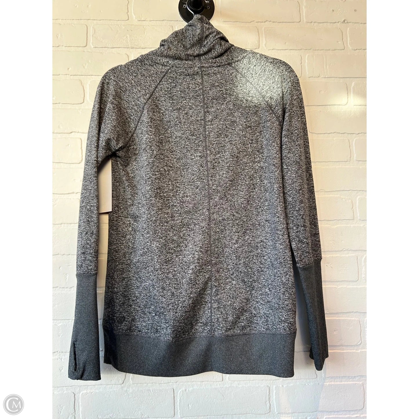 Athletic Sweatshirt Hoodie By Zella In Grey, Size: Xs