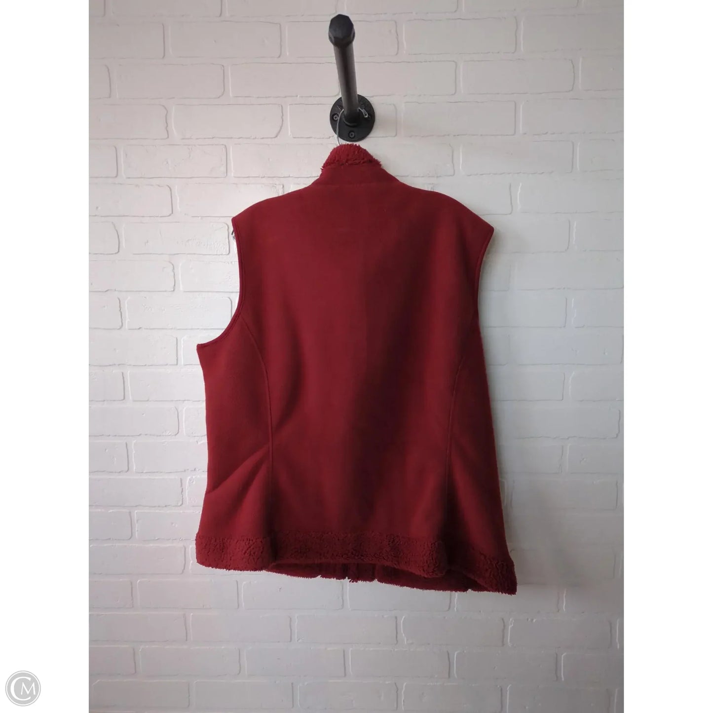 Vest Fleece By Eddie Bauer In Orange, Size: Xxl