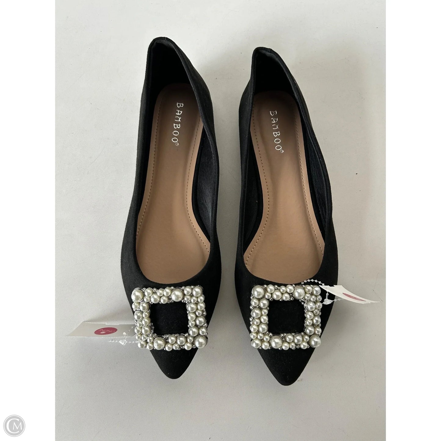 Shoes Flats By Bamboo In Black, Size: 10