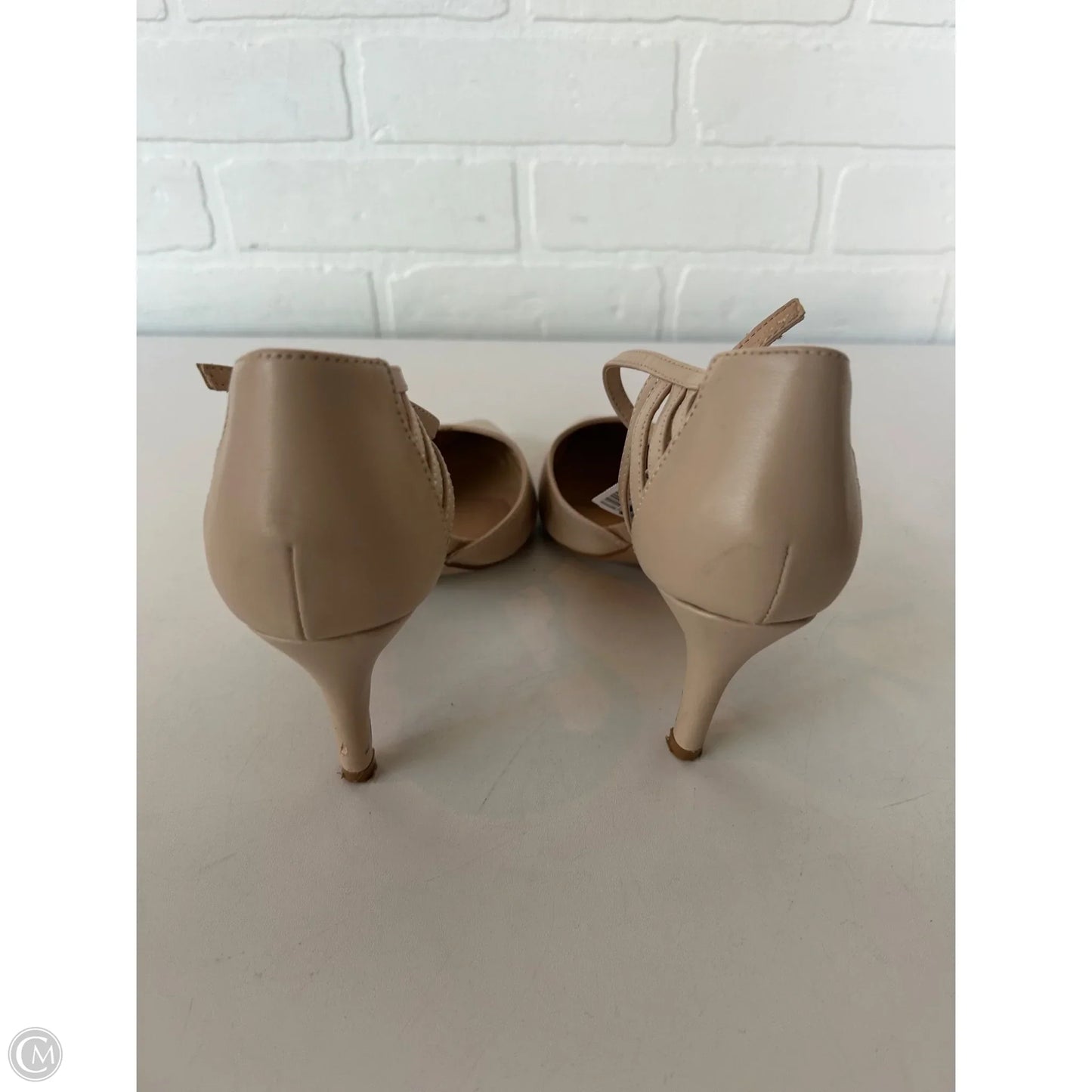 Shoes Heels Stiletto By Clothes Mentor In Tan, Size: 7