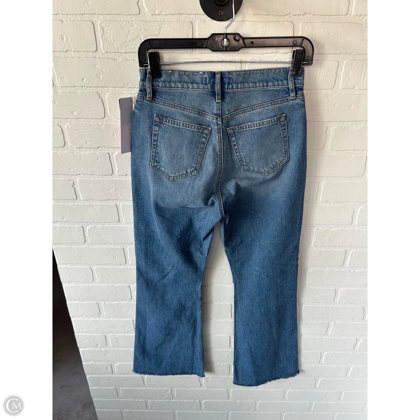 Jeans Flared By Loft In Blue Denim, Size: 2