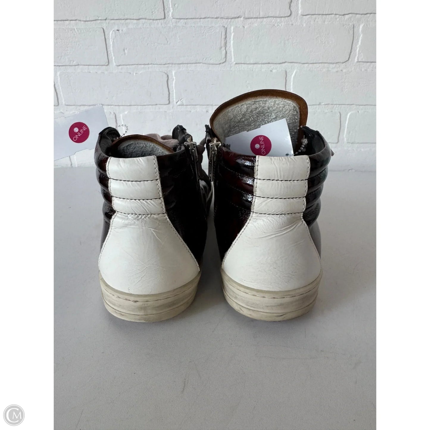 Shoes Sneakers By P448 In Black & Brown, Size: 11.5