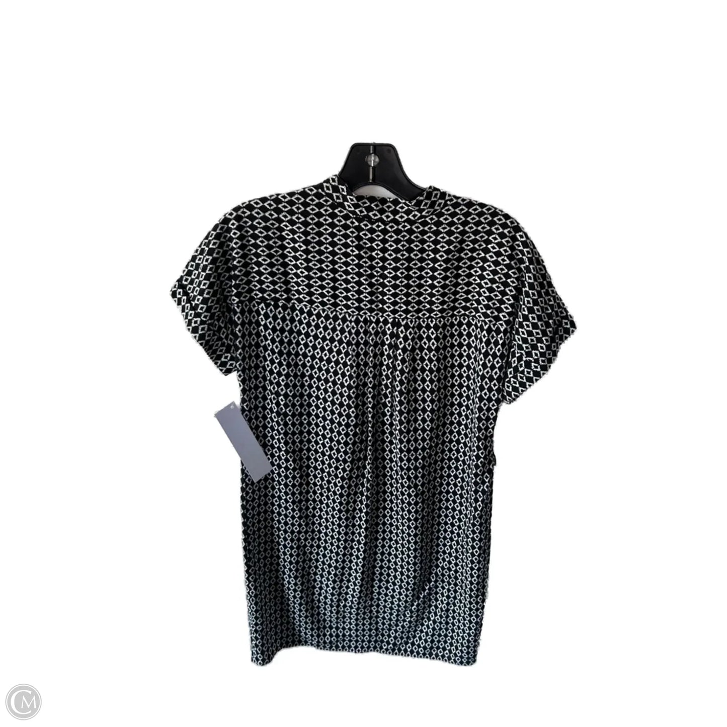 Dress Casual Short By Max Studio In Black & White, Size: Xs