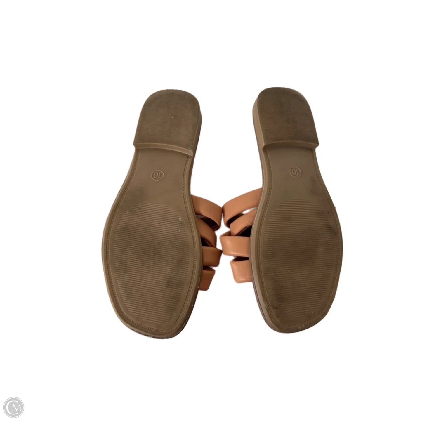 Sandals Flats By A New Day In Tan, Size: 10