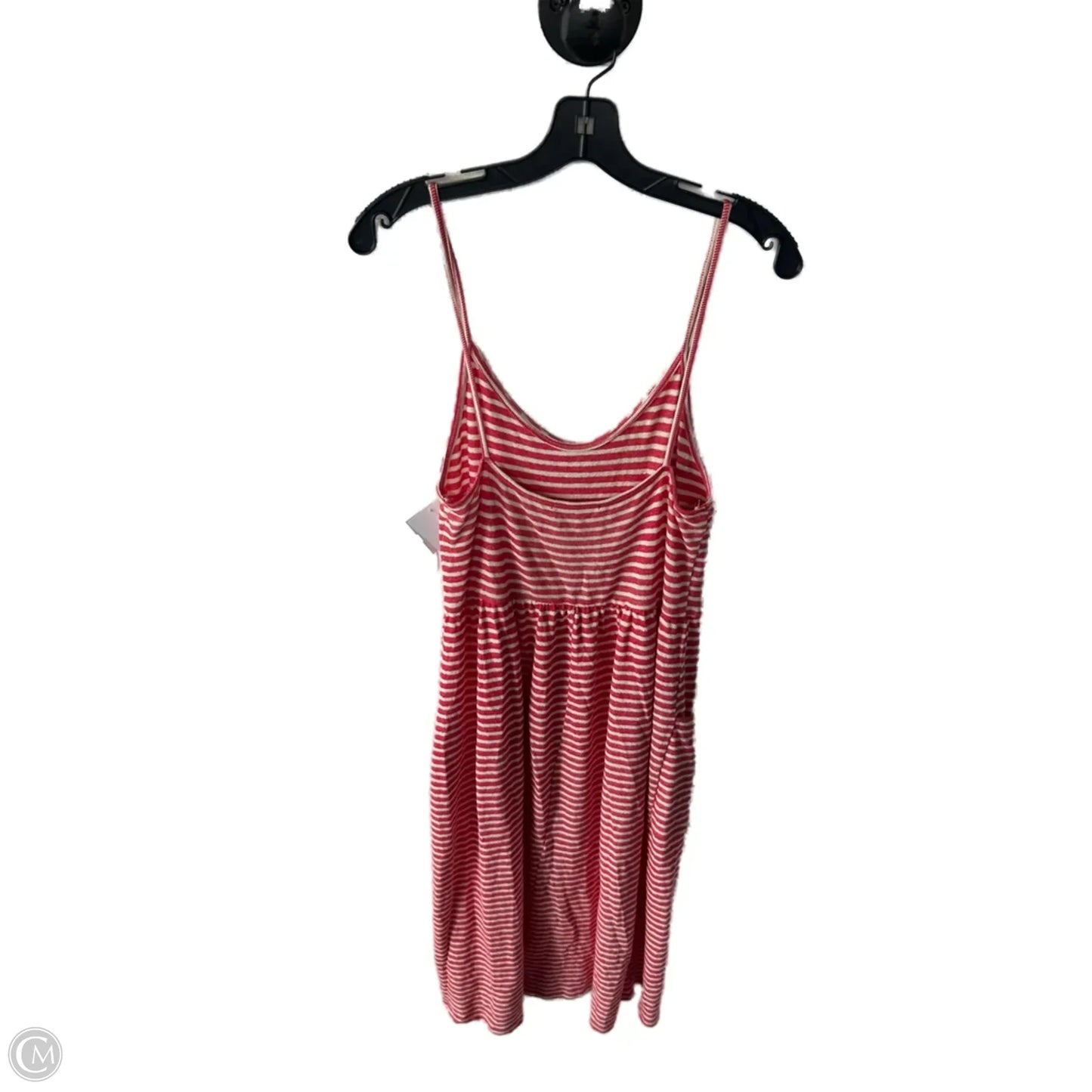 Dress Casual Midi By Le Lis In Cream & Red, Size: L