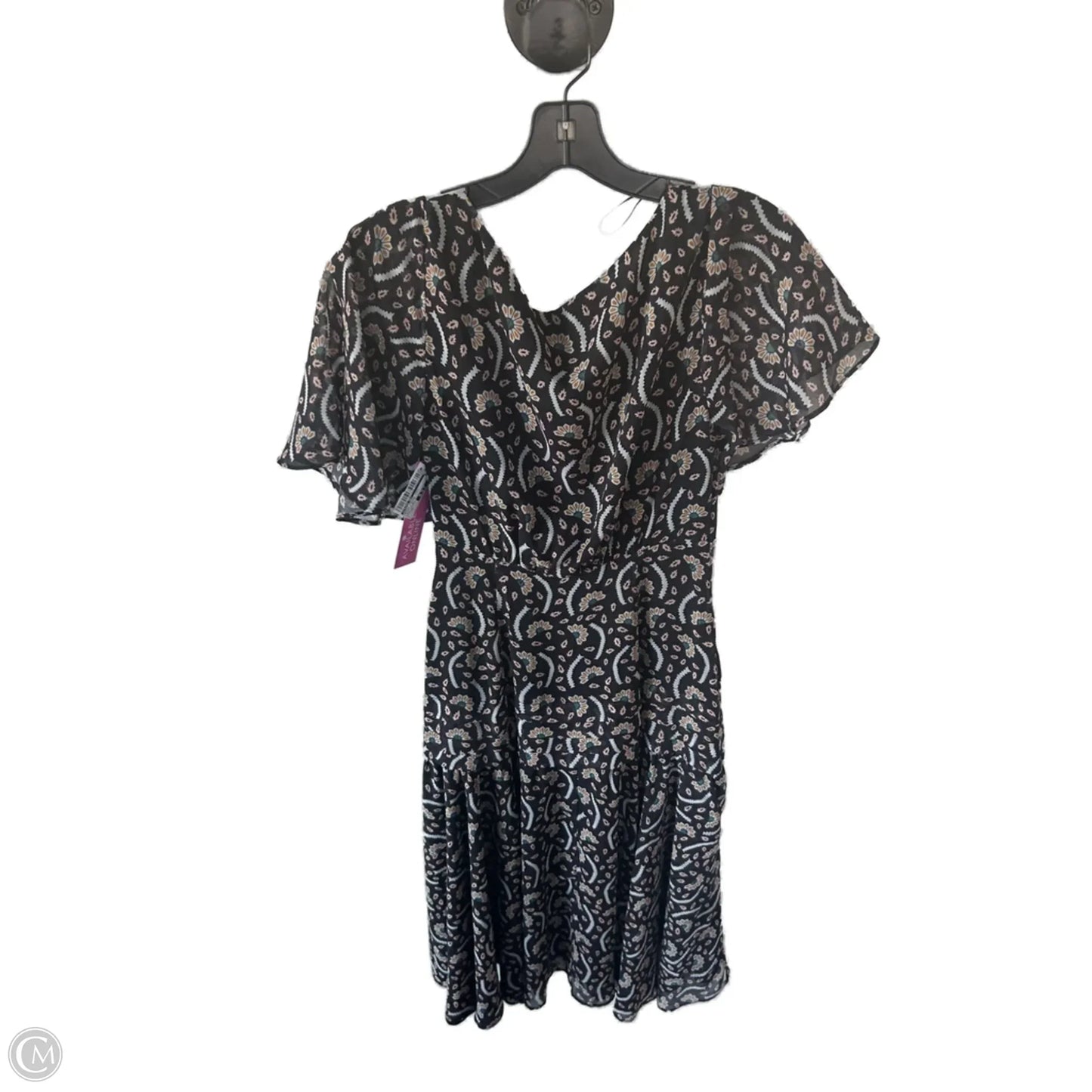 Dress Casual Midi By Stevie May In Black & White, Size: Xs