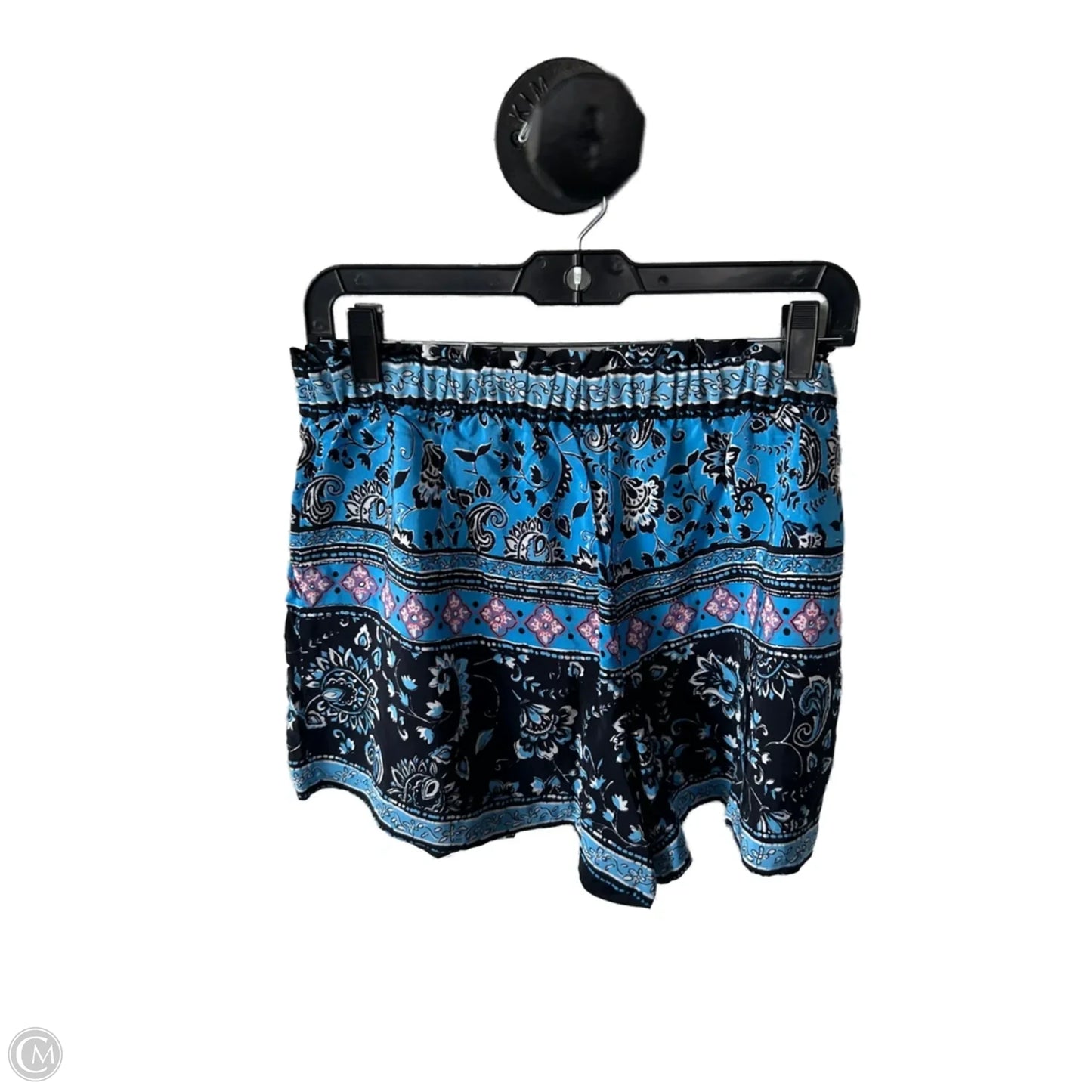 Shorts By Loft In Black & Blue, Size: 8