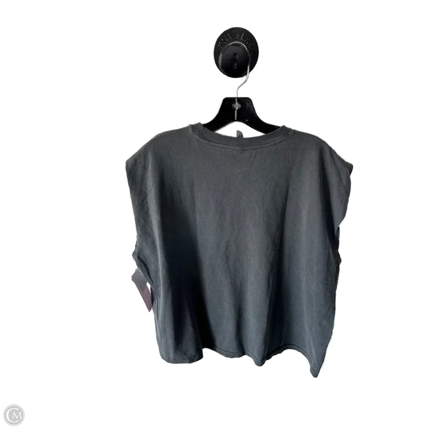 Top Sleeveless Basic By American Apparel In Grey, Size: Xl