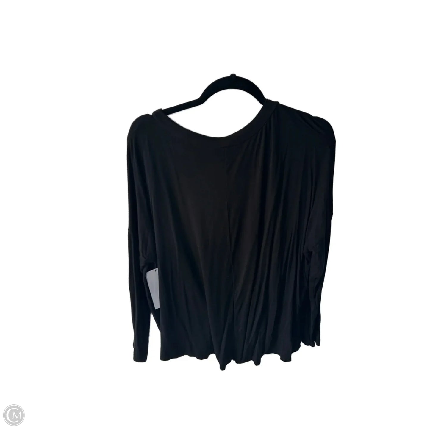 Top Long Sleeve By White Birch In Black, Size: 1x