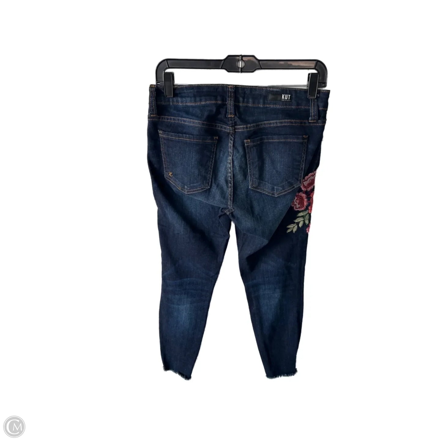 Jeans Skinny By Kut In Blue Denim, Size: 4