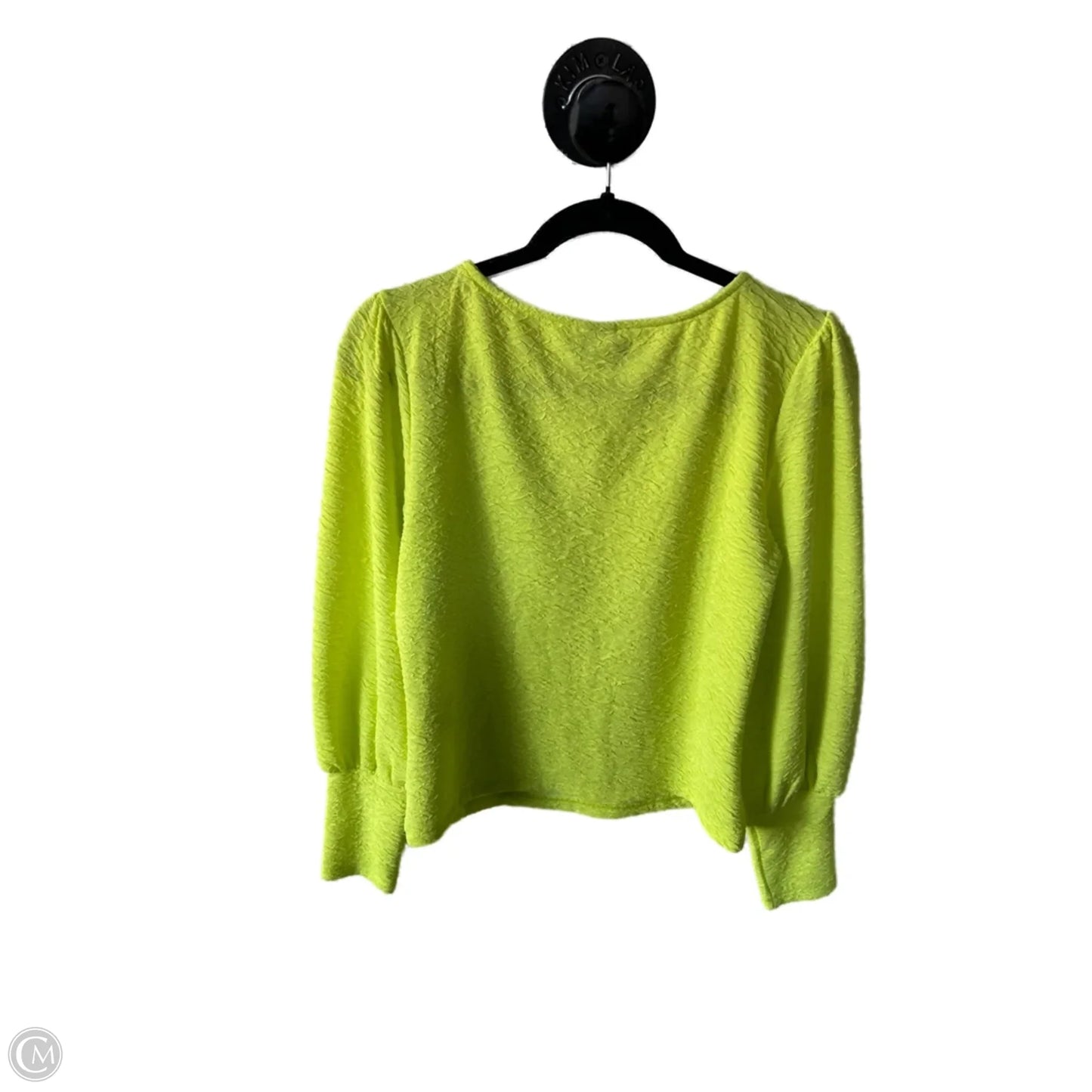 Top Long Sleeve By Vero Moda In Green, Size: M