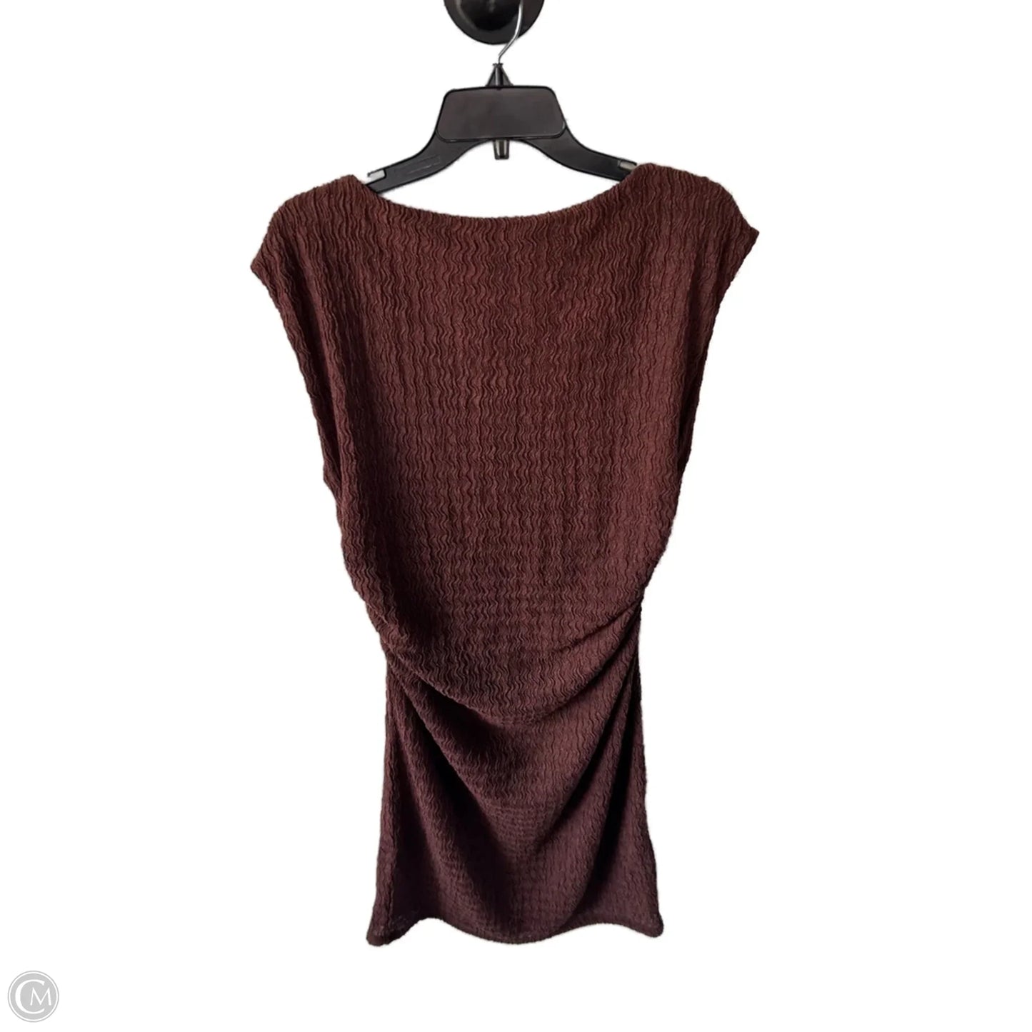 Dress Casual Midi By H&m In Brown, Size: Xl