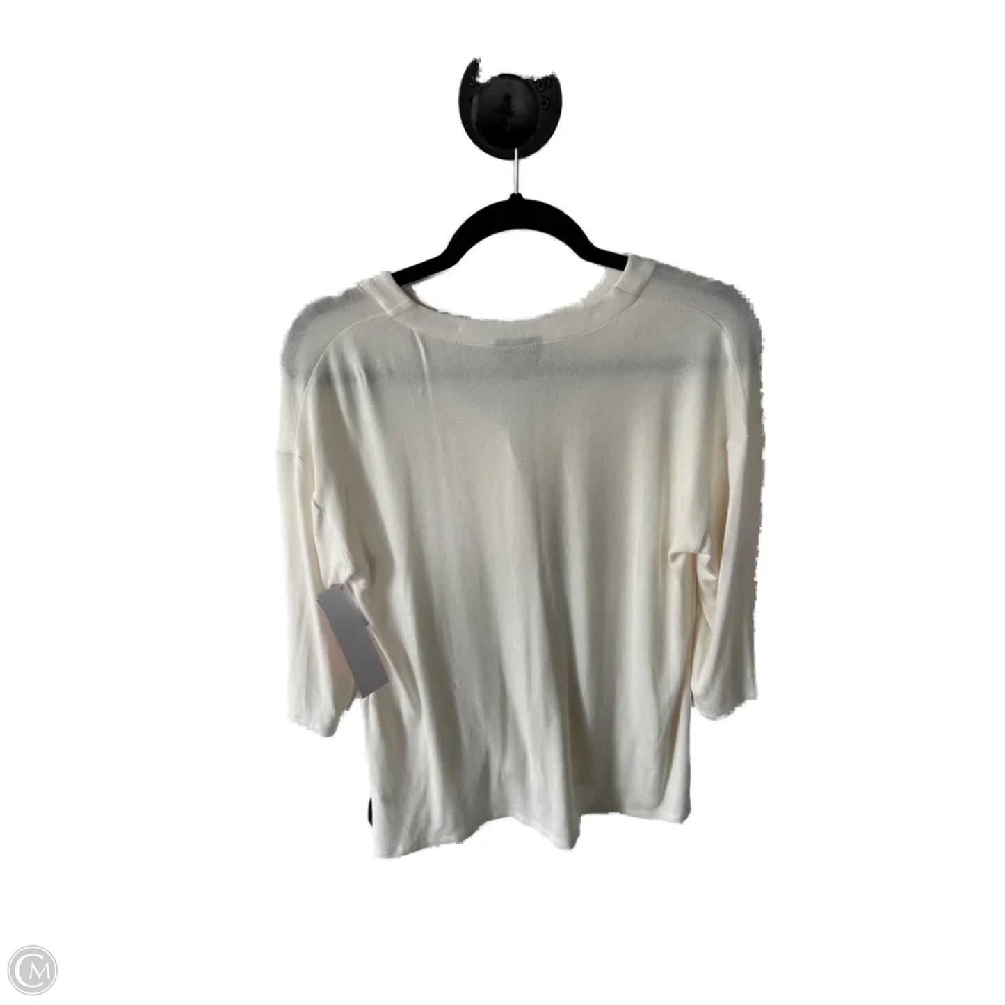 Sweater Cardigan By J. Jill In Cream, Size: S