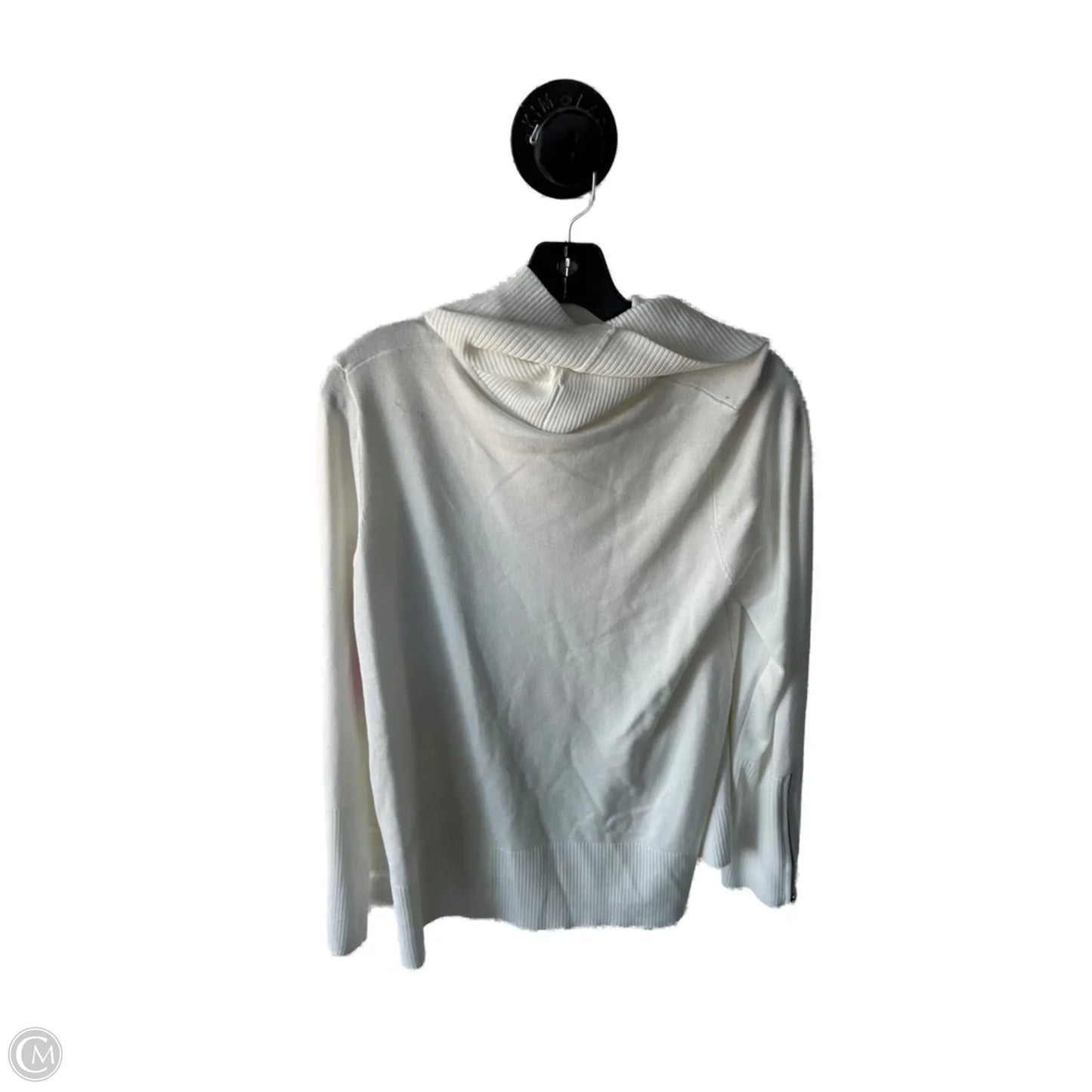Sweater By Cable And Gauge In White, Size: L