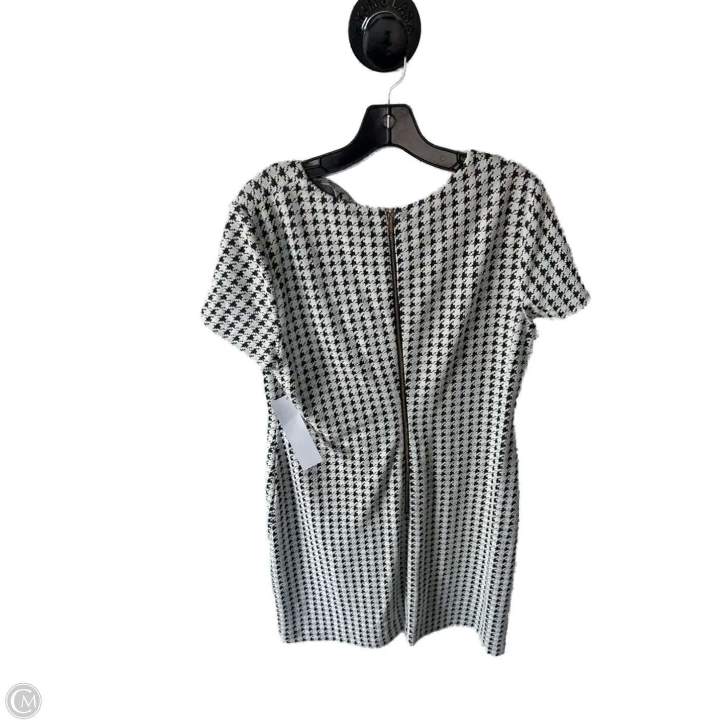 Dress Work By Calvin Klein In Black & White, Size: Xl