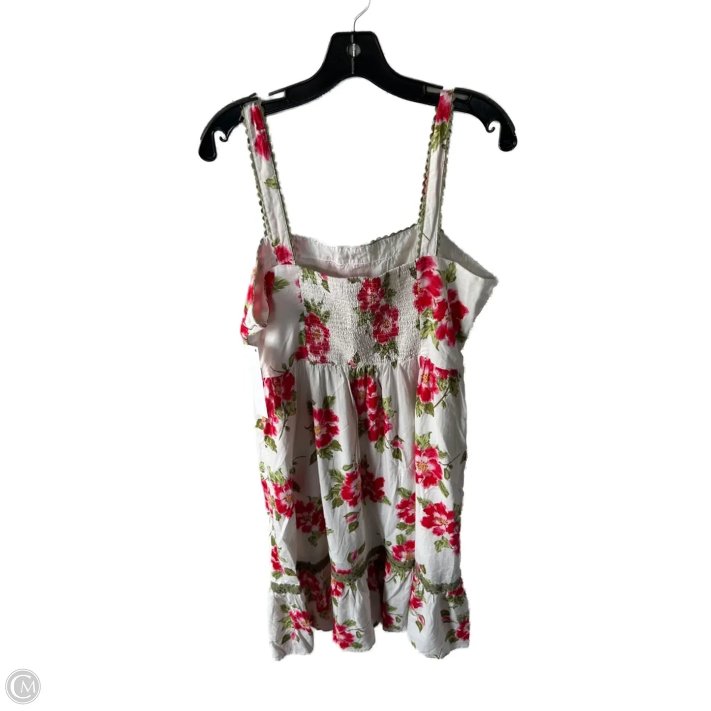 Dress Casual Midi By Lc Lauren Conrad In Red & White, Size: Xl