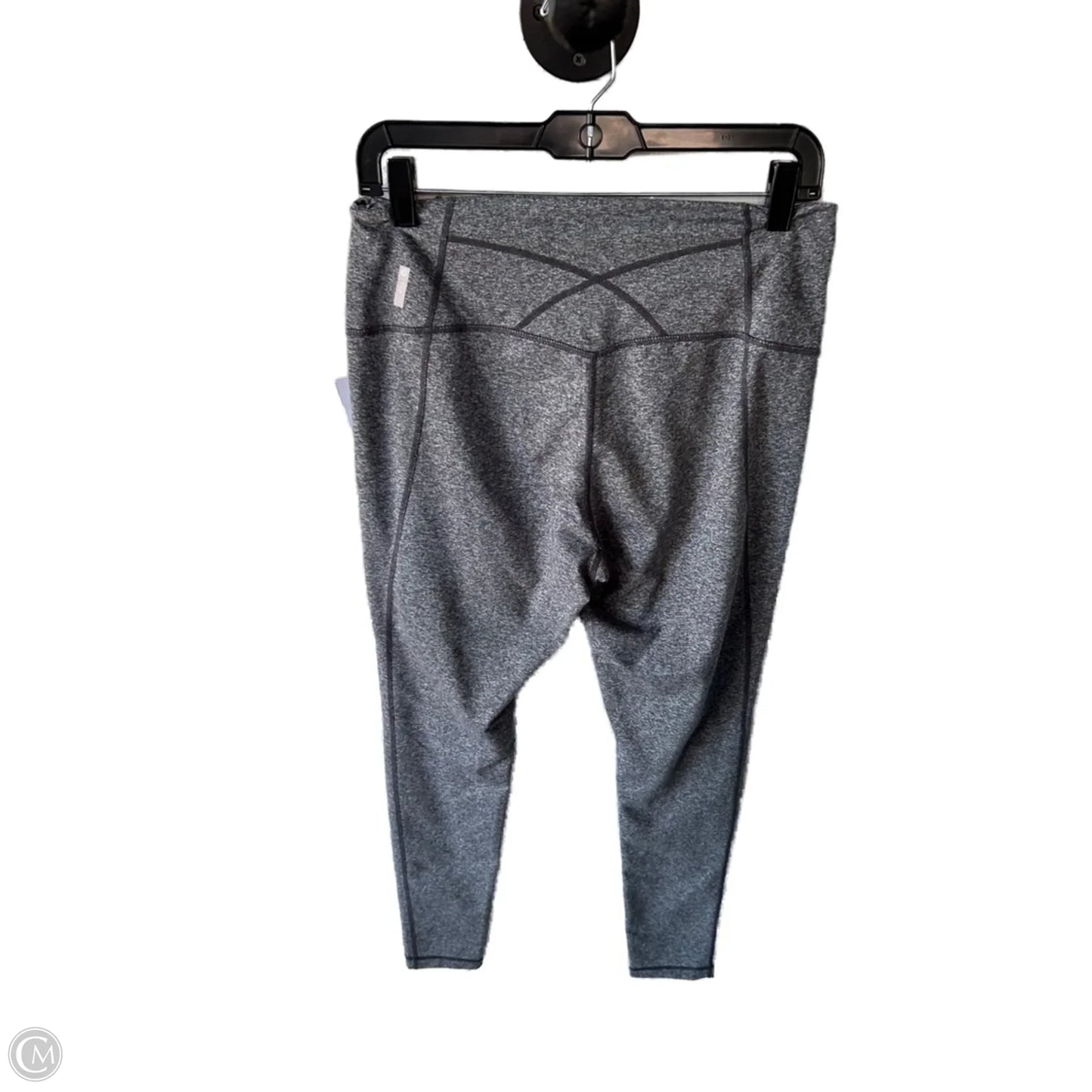 Athletic Leggings By Zella In Grey, Size: 12
